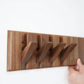 NOMOVA Wooden Wall-Mounted Coat Rack and Coat Hook
