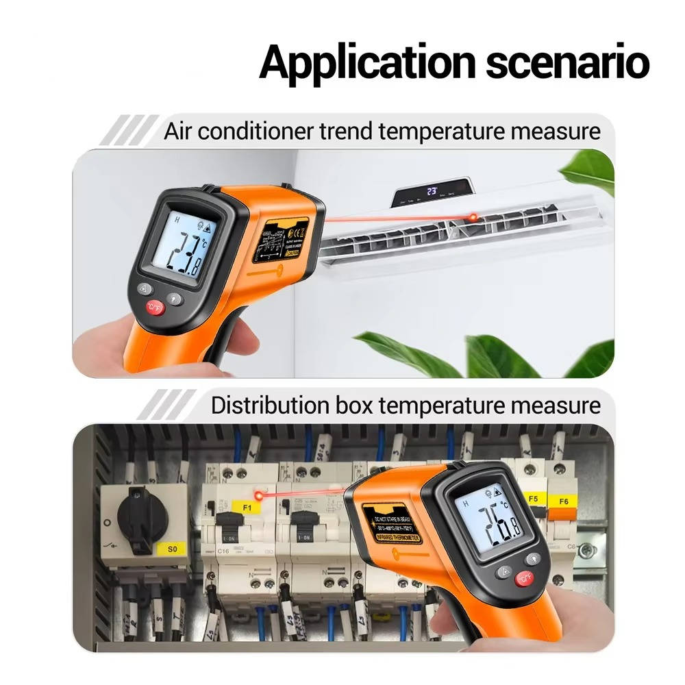 Infrared Laser Thermometer All In One - product detail 9