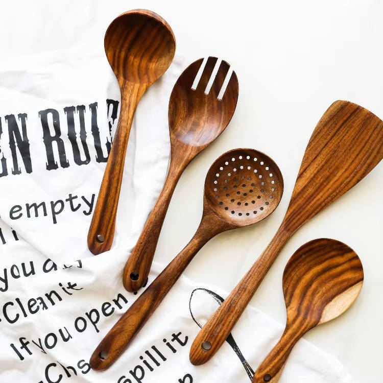 6pcs Wooden Utensils Set - product detail 5