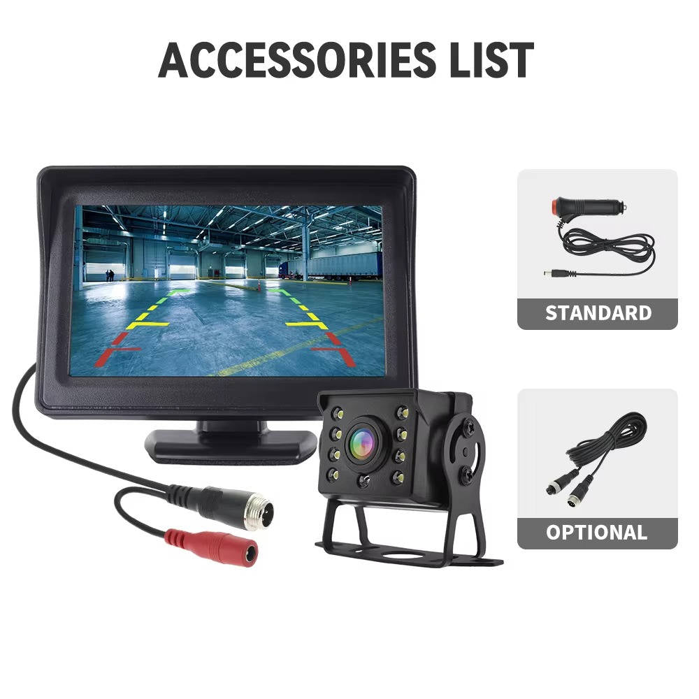 Wireless Reverse Camera For Car Truck Caravan - product detail 7