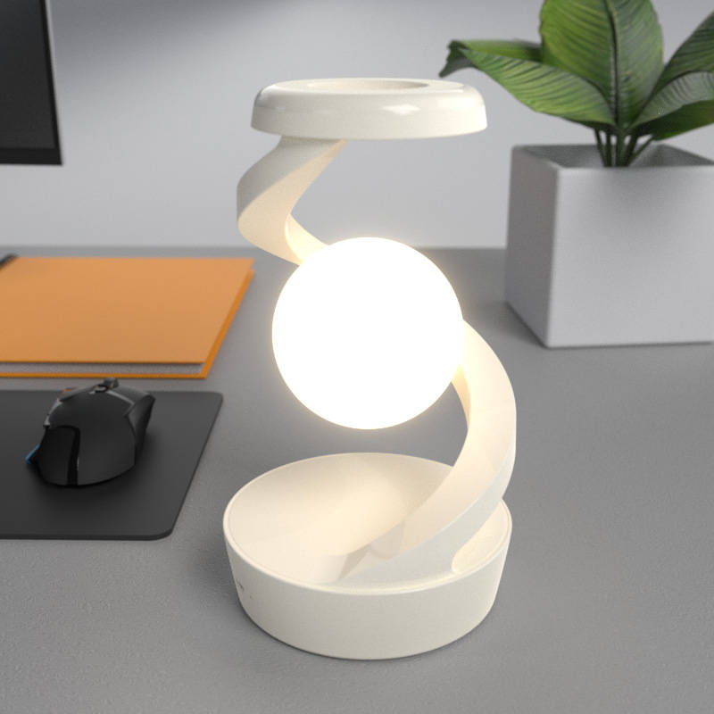 Levitating Moon Lamp Gesture Control & Wireless Charging - product detail 7
