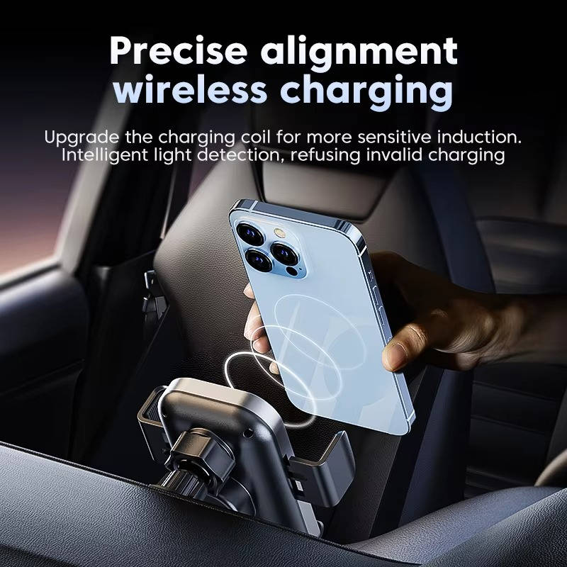 Car Wireless Charger Phone Mount - product detail 2
