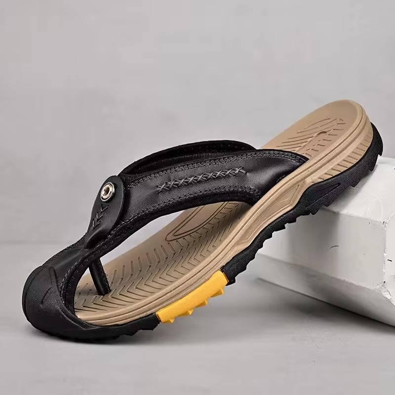 Water Resistant & Lightweight Toe Flip Flops for Men - product detail 7