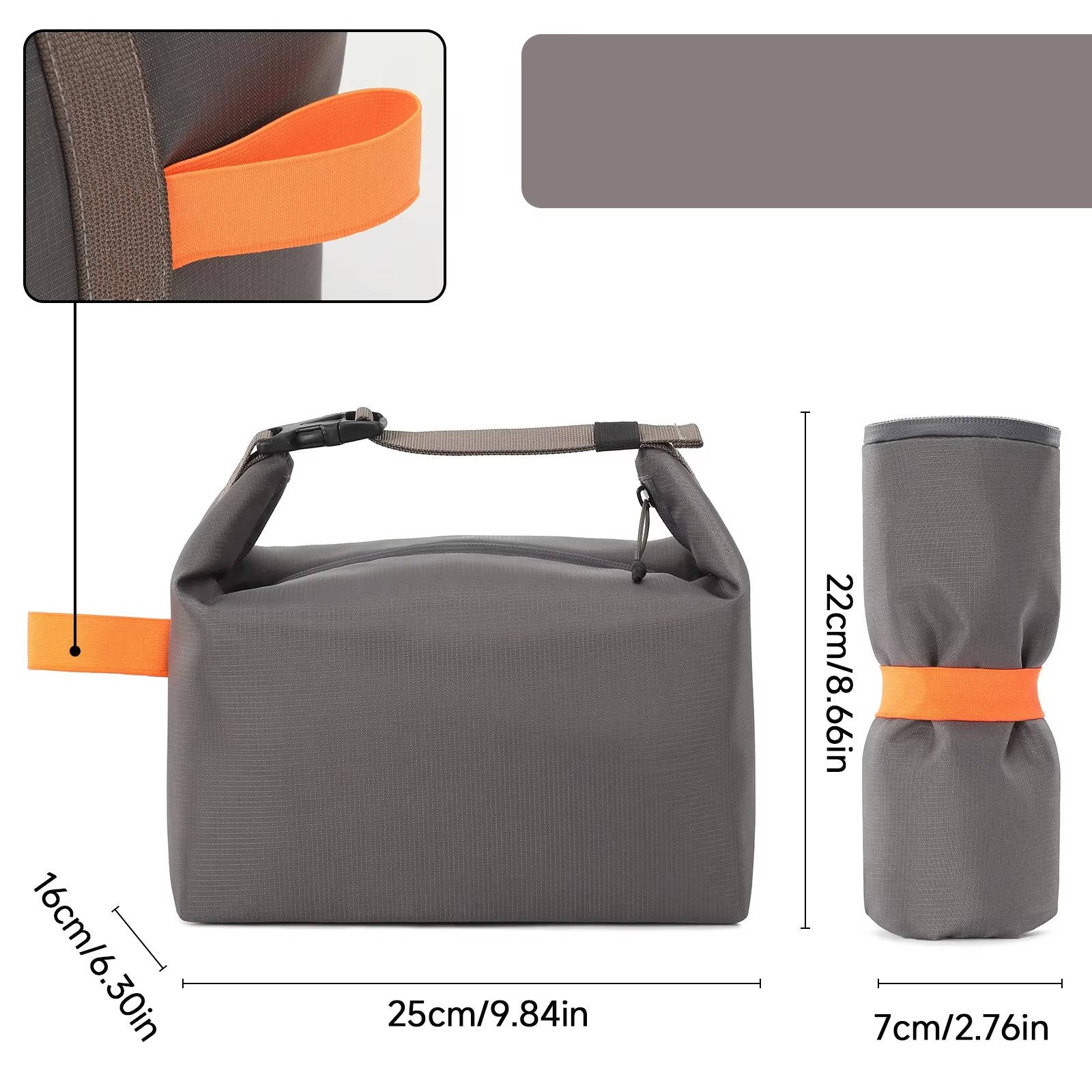 Insulated Lunch Bag - product detail 12