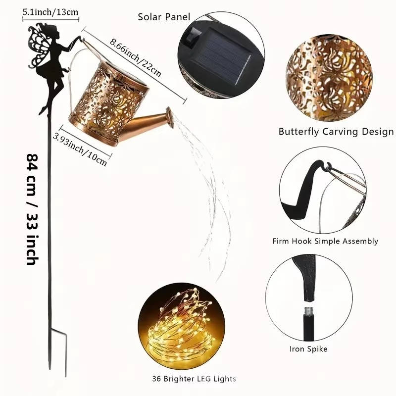Outdoor Light Decorations Hanging Fairy Lamp - product detail 10