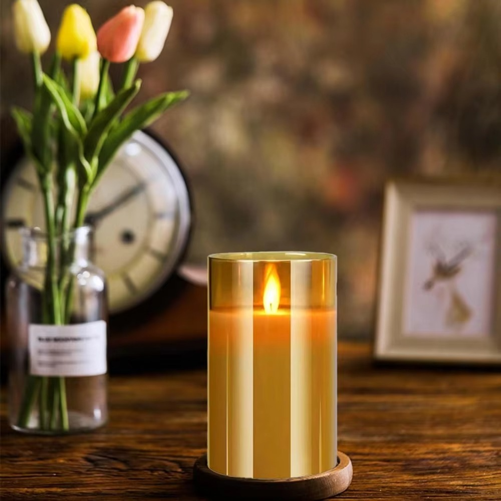 Realistic Flameless Candles With Remote - product detail 5