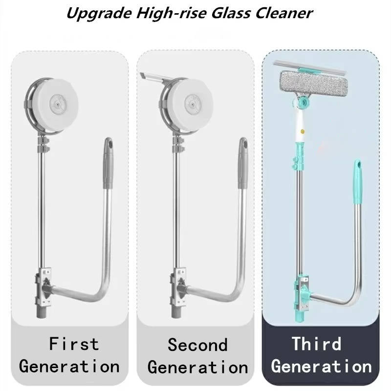 Long Handle Window Cleaner Brush - product detail 2