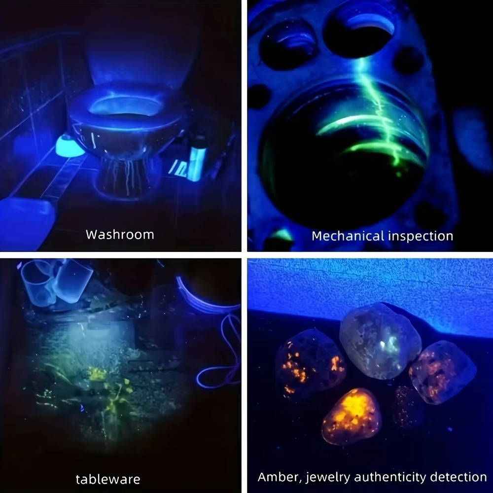 Rechargeable Ultraviolet UV Flashlight - product detail 4
