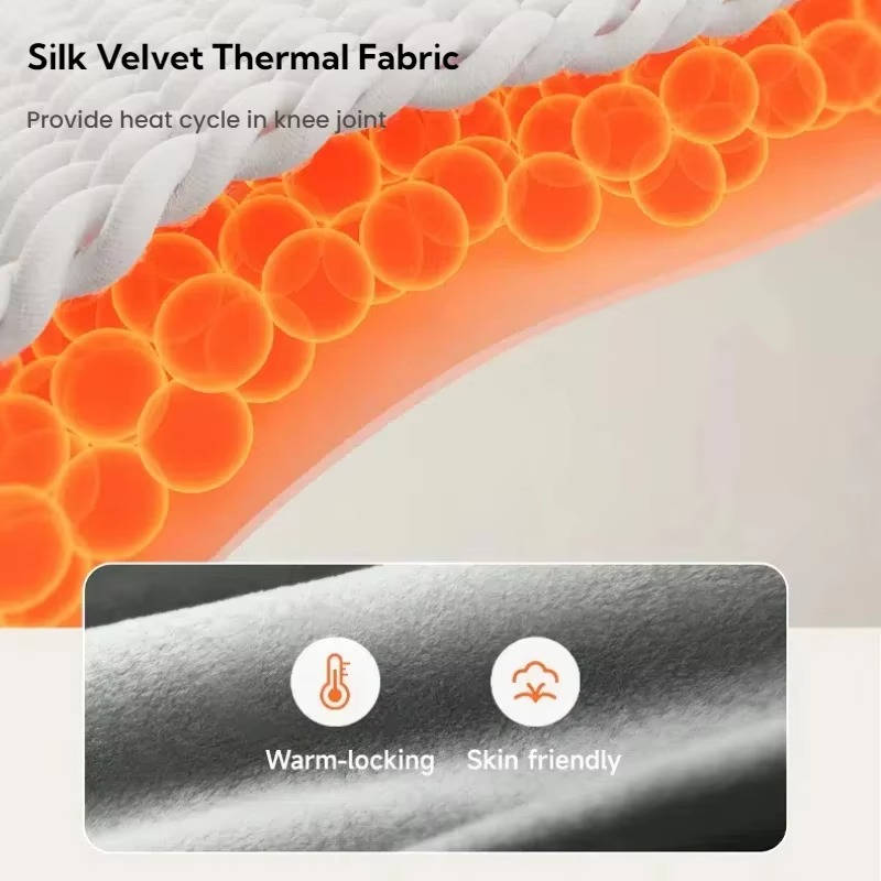 Cordless Knee Massager With Heat Vibration For Pain Relief - product detail 7