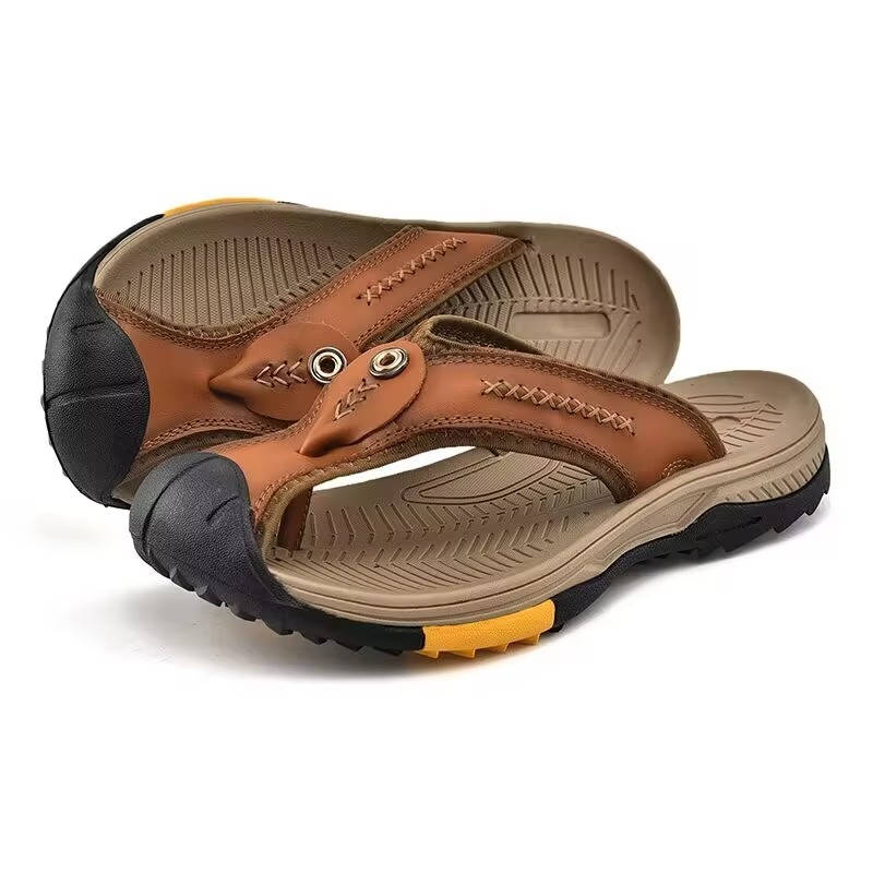 Water Resistant & Lightweight Toe Flip Flops for Men - product detail 2