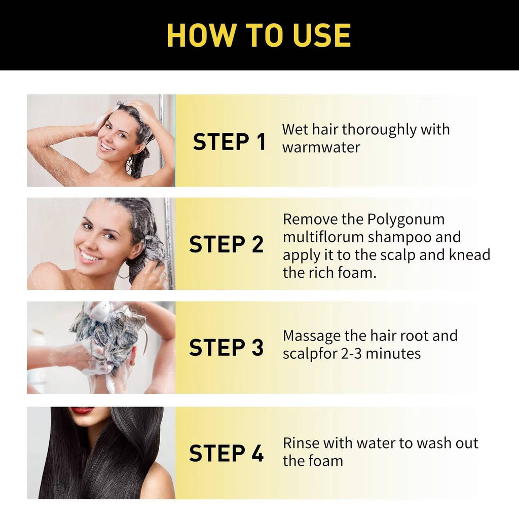 Black Hair Shampoo Dye - product detail 9