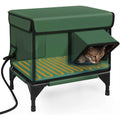NOMOVA Heated Outdoor Cat House for Winter