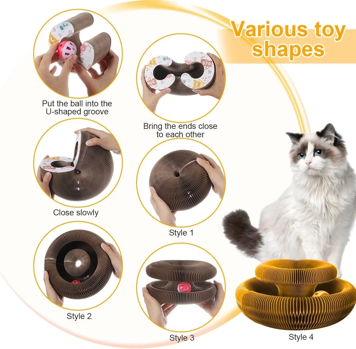 Magic Organ Cat Scratching Board - product detail 2