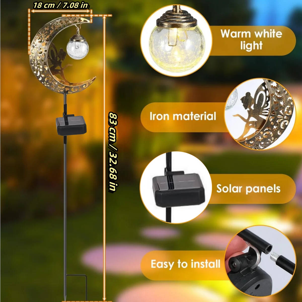 Outdoor Light Garden Decorations - product detail 6
