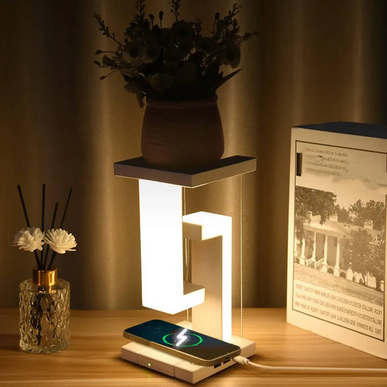 Floating Lamp with Wireless Charger - product detail 2