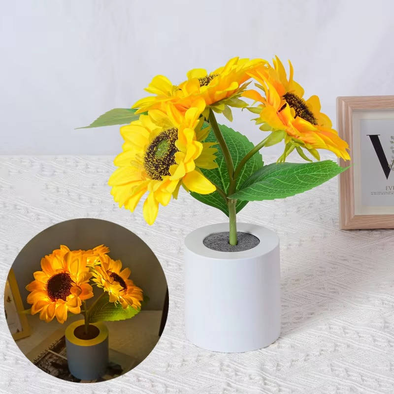 Sunflower Lamp - product detail 2