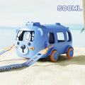 Cartoon Toy Bus Water Bottle with Straw - product detail 4