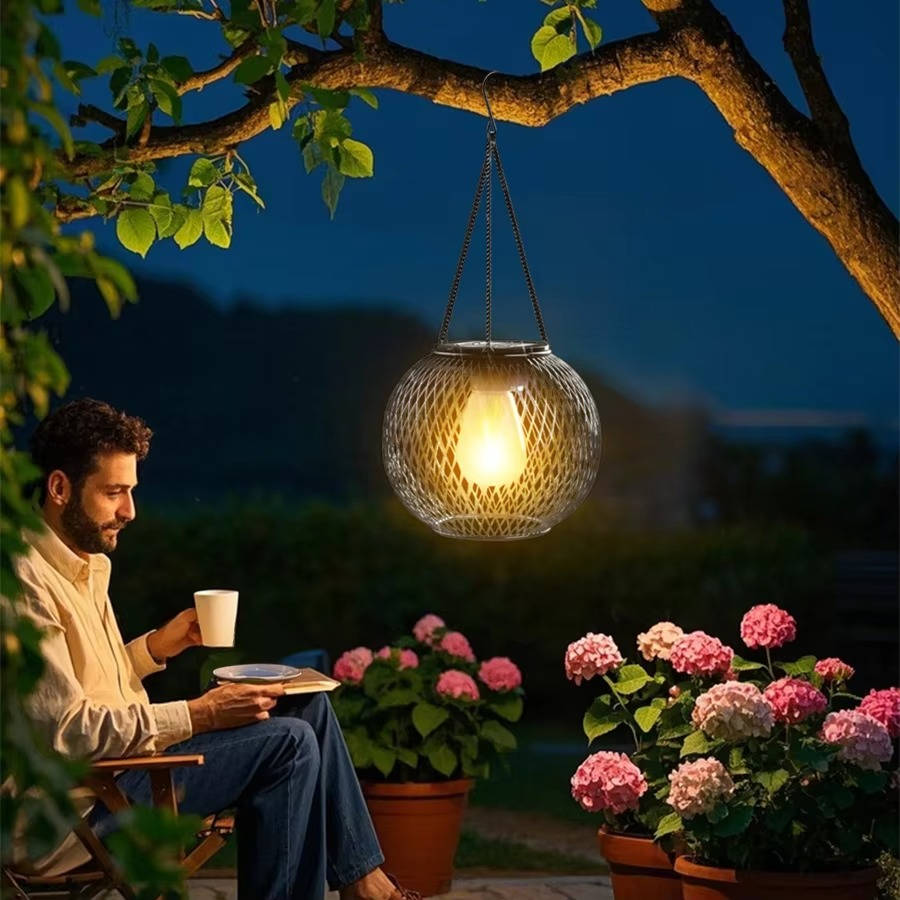 NOMOVA Outdoor Solar Hanging Lantern