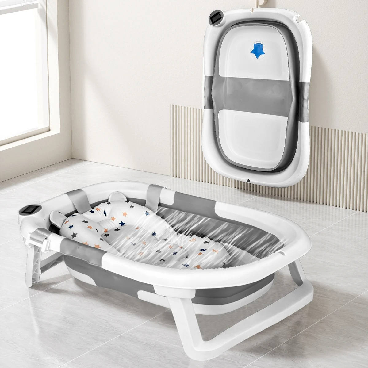 Foldable Newborn Bathing Tub - product detail 8