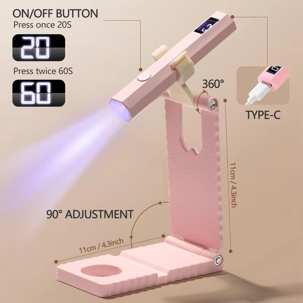 Portable LED Nails Lamp - product detail 3