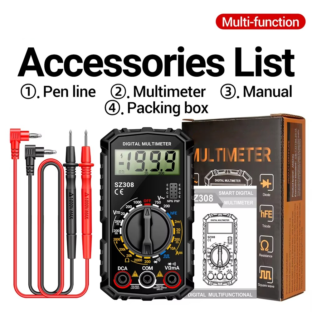 Electrical Test Kit With Digital Multimeter - product detail 7