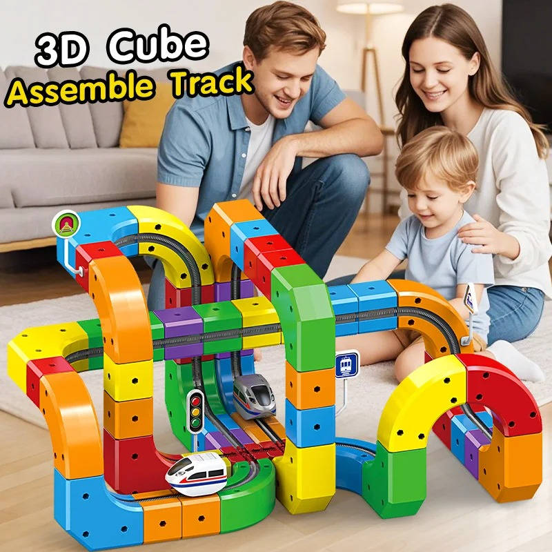 Magnetic Train Track Toy - product detail 3