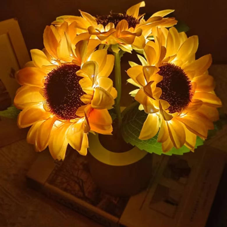 Sunflower Lamp - product detail 6