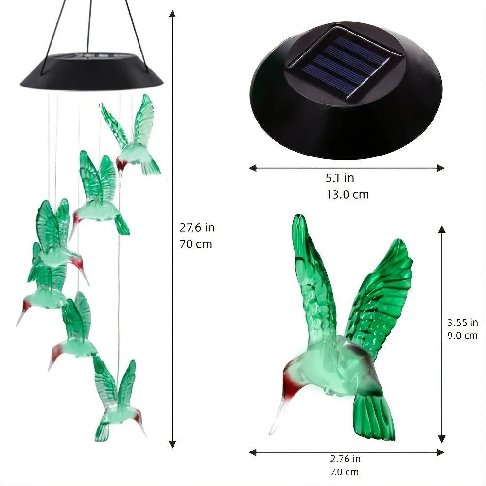 Solar Wind Chimes - product detail 5