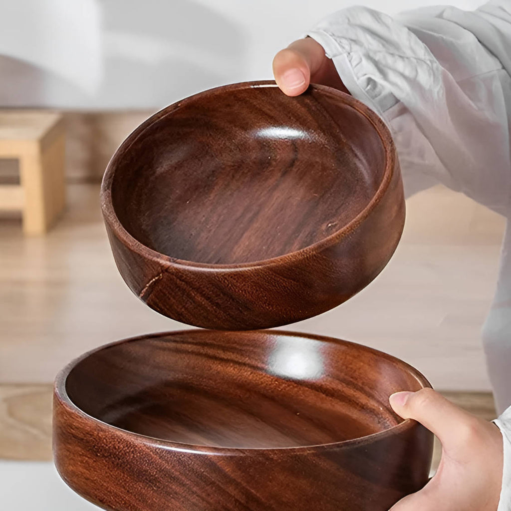 Wood Bowls For Food - product detail 4