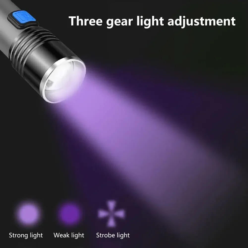 Black Light Flashlight - product detail 4
