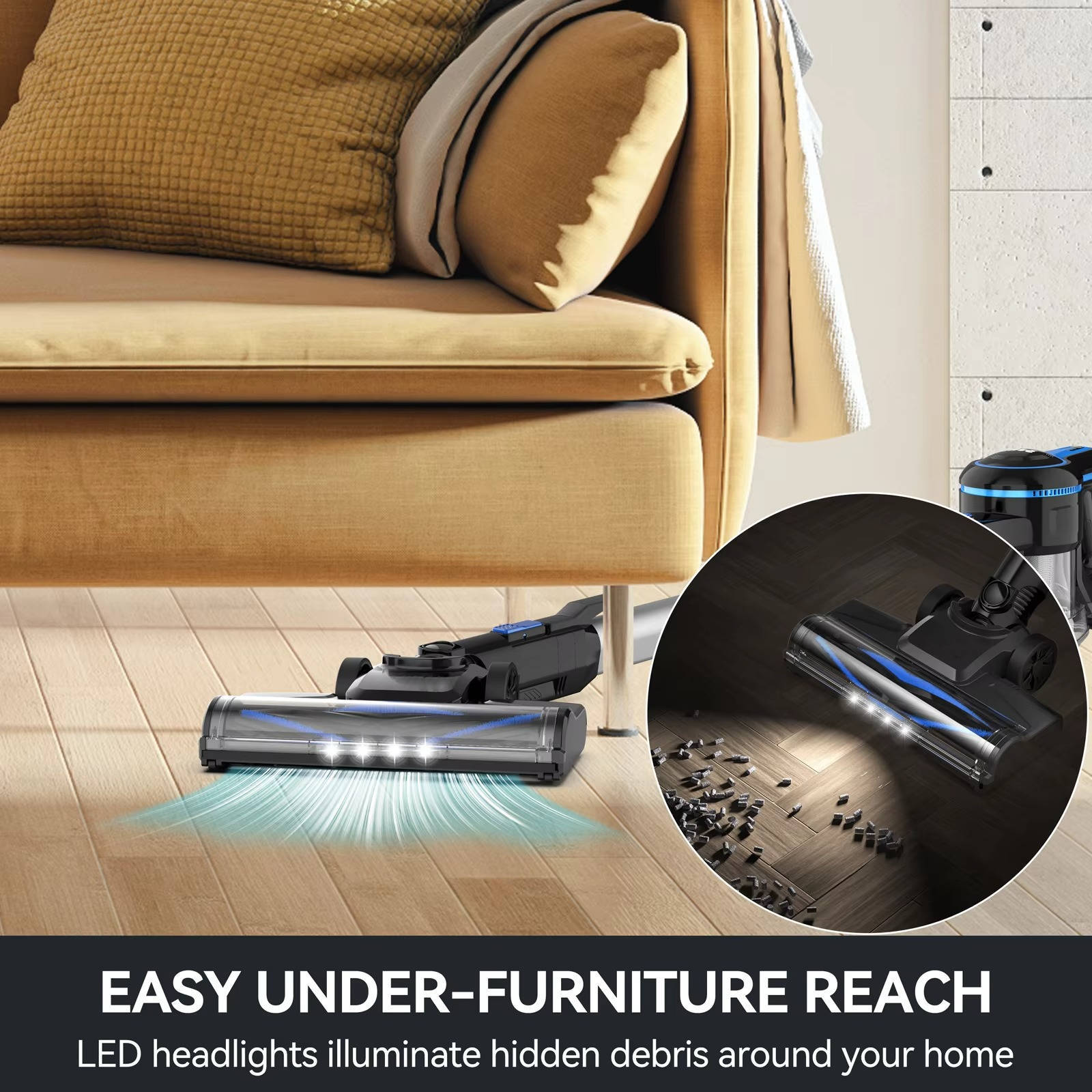 Cordless Vacuum Cleaner For Home - product detail 3