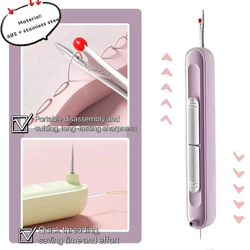 Needle Threader & Seam Ripper Tool - product detail 4