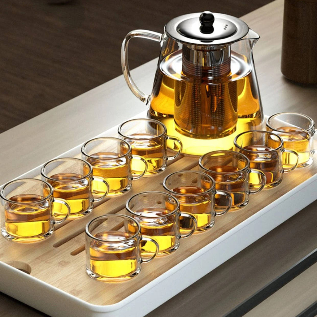 Heat Resistant Glass Teapot - product detail 5