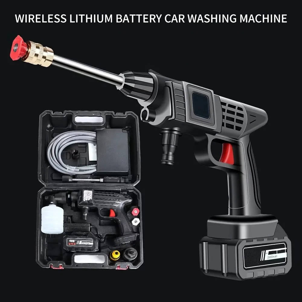 Cordless Portable High Pressure Spray Water Gun Set | - product detail 8