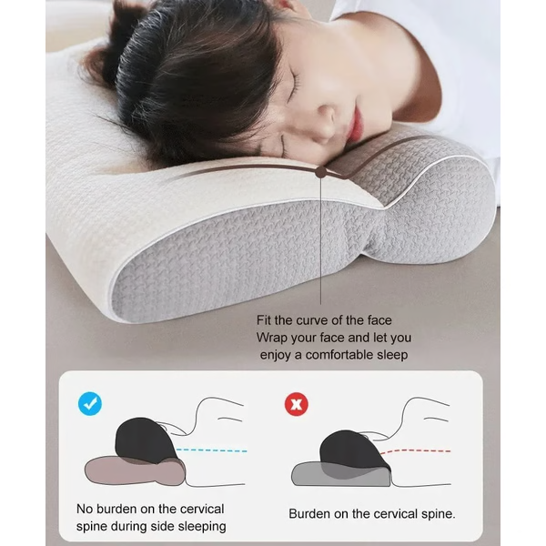Ergonomic Goose Down Pillow - product detail 4