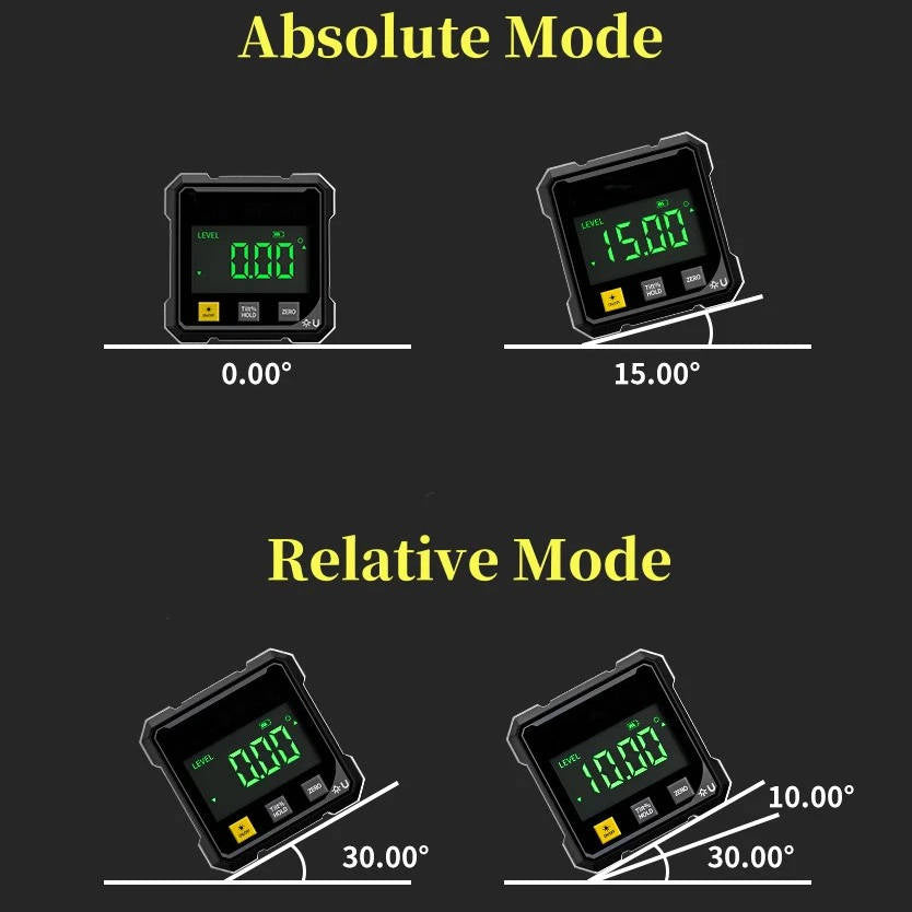 Digital Angle Finder with Laser Level - product detail 7