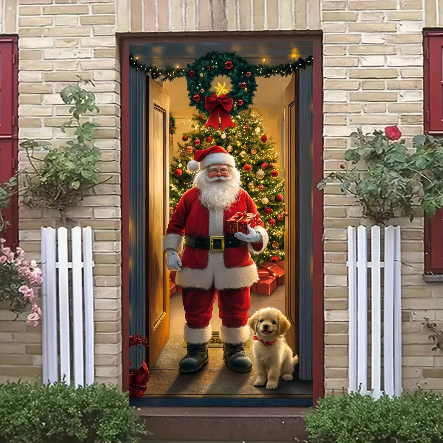 NOMOVA Christmas Front Door Decoration