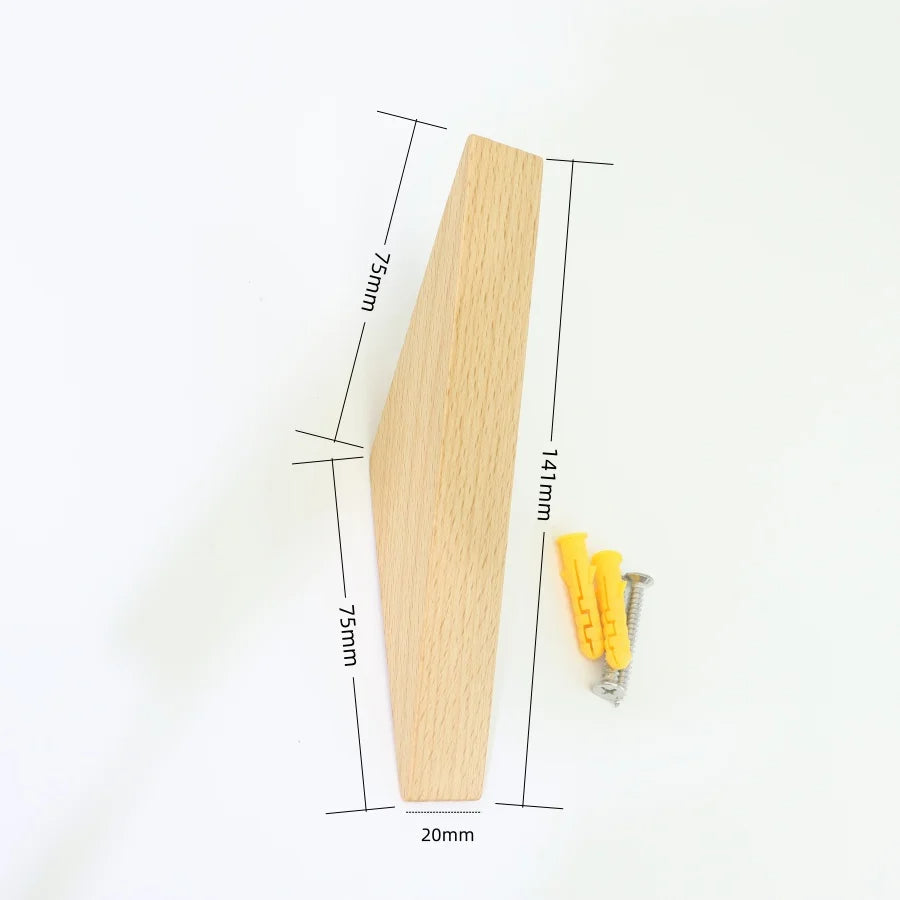 Wooden Coat Hook and Decorative Coat Holder - product detail 5