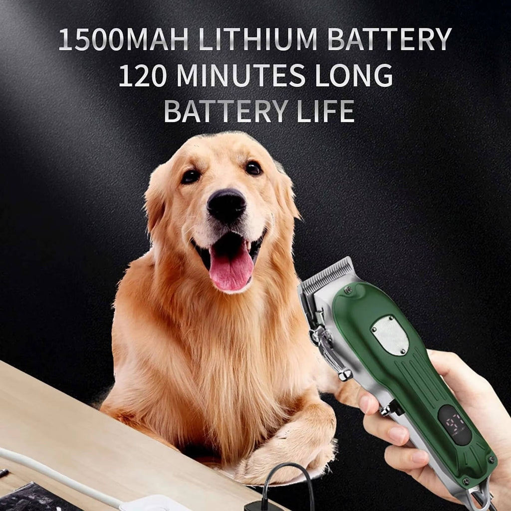 Professional Dog Hair Clipper All Metal Rechargeable - product detail 2