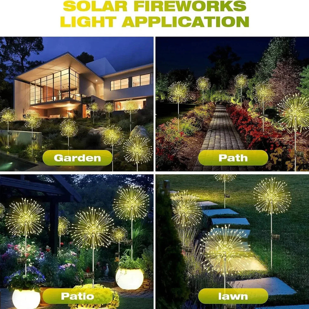 Firework Lights Outdoor Garden Decorations - product detail 2