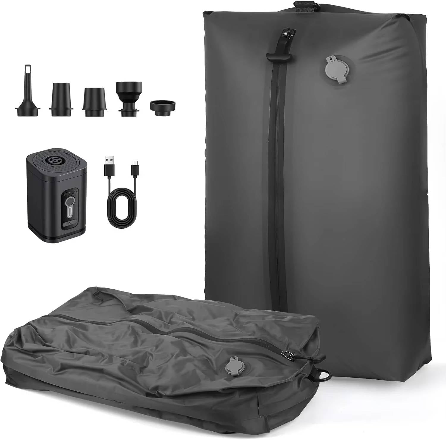 NOMOVA Travel Vacuum Pump And Two Bags
