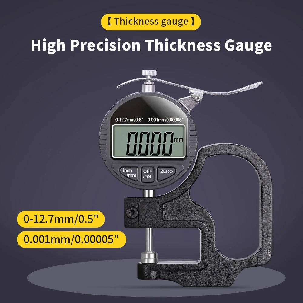 Thickness Gauge Measure Thickness Of Paper Cloth Metal - product detail 2