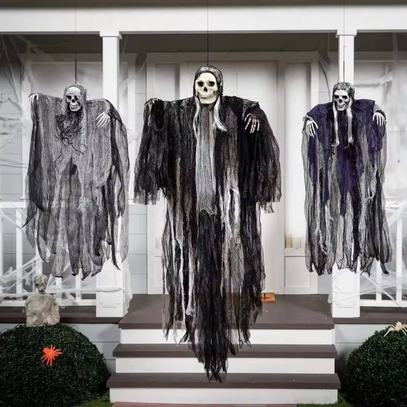 Scary Realistic Halloween Hanging Decorations Outdoor - product detail 5