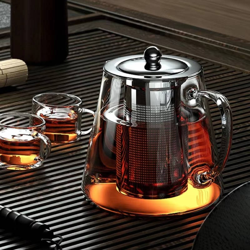Heat Resistant Glass Teapot - product detail 2