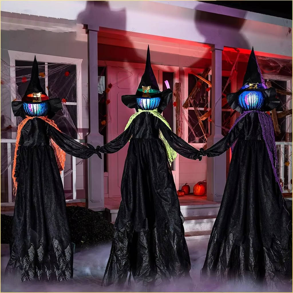 3PCS Indoor And Outdoor Halloween Decorations - Sound - product detail 2