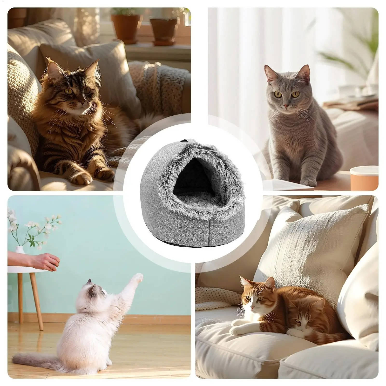 Winter Cat Bed - product detail 5