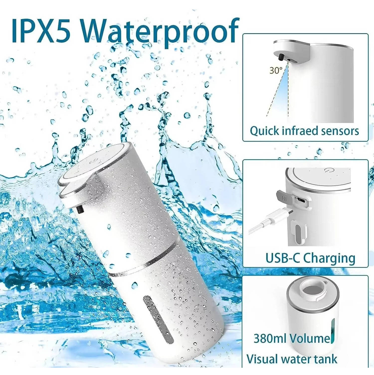 Automatic Soap Dispenser Touchless - product detail 6