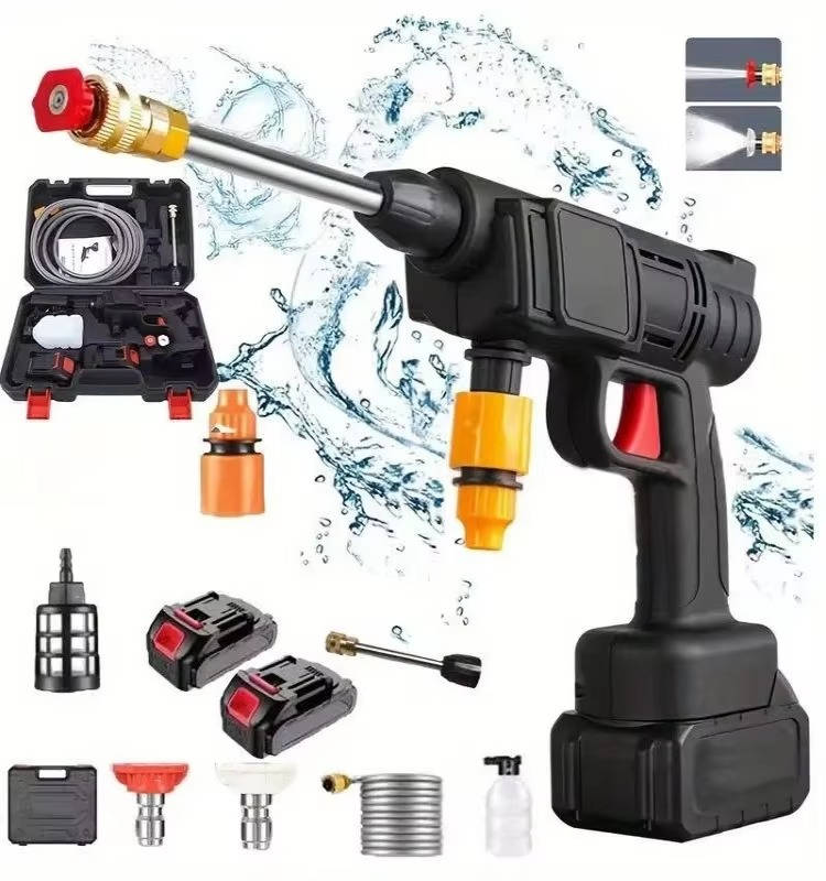 Cordless Portable High Pressure Spray Water Gun Set | - product detail 9