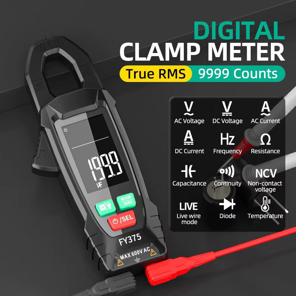 AC DC Clamp Electric Meter - product detail 3
