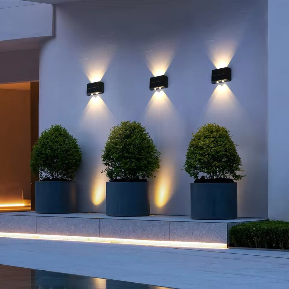 NOMOVA Energy-efficient LED solar outdoor wall light